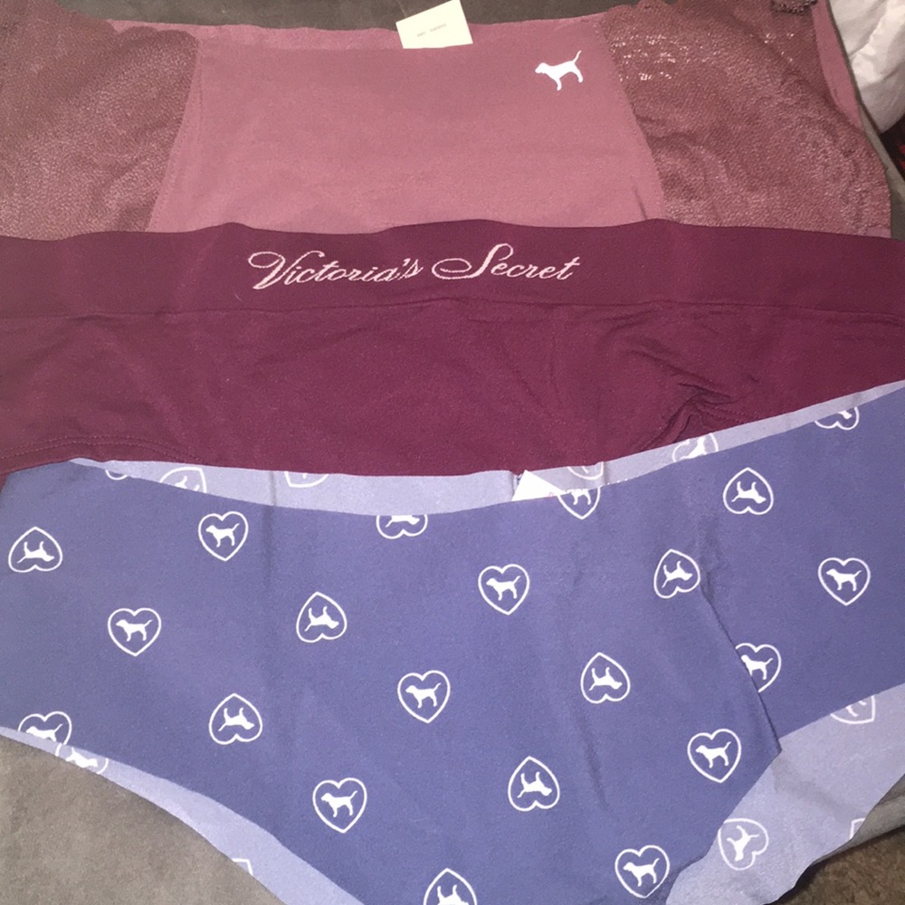 3 NWT Victoria Secret/Pink underwear size large
